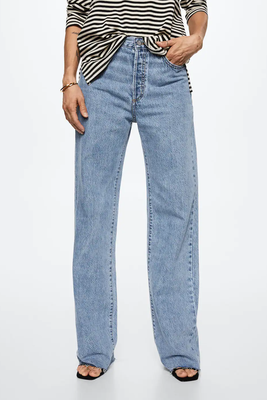 High-Rise Wide Leg Jeans from Mango