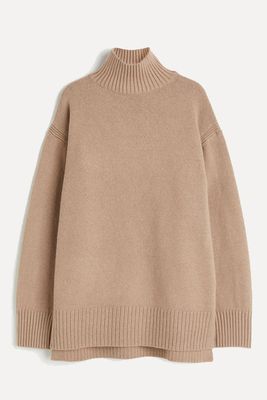 Oversized Polo-Neck Jumper from H&M