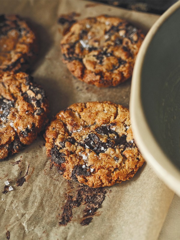 Sea Salt Chocolate Cookies