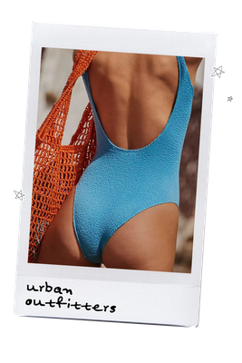 Scoop Ribbed Swimsuit, £34  | Urban Outfitters