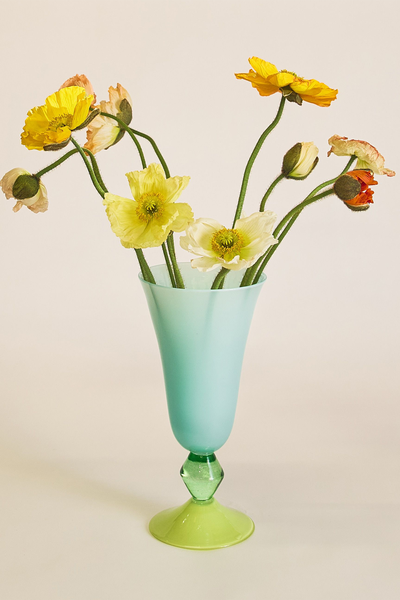 Tall Footed Vase