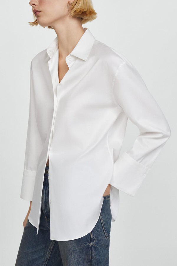 100% Cotton Shirt from Mango