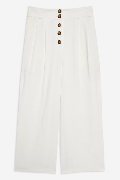 Horn Button Culottes from Topshop