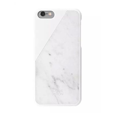 White Clic Marble iPhone 6 Case