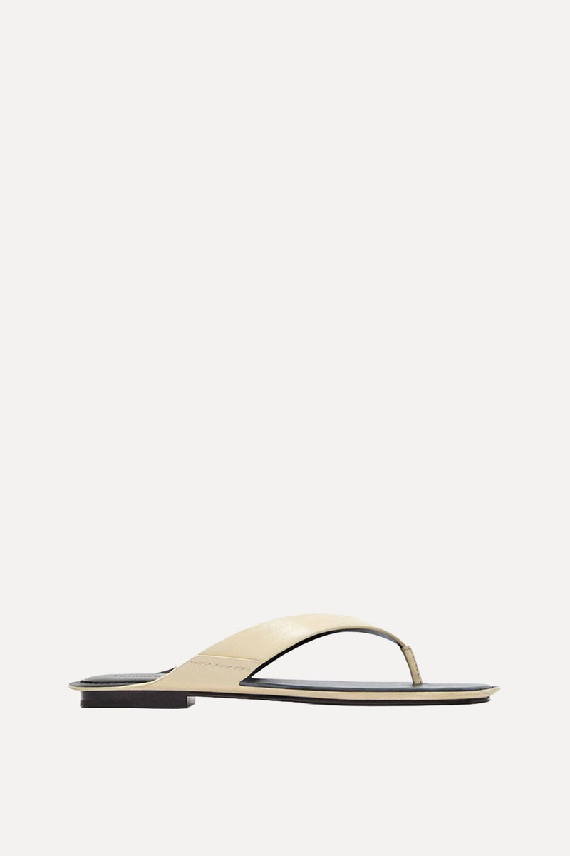 Flat Leather Sandals