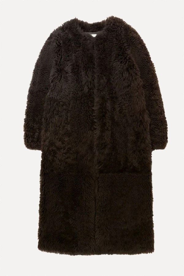 Shearling Coat from De Savary London