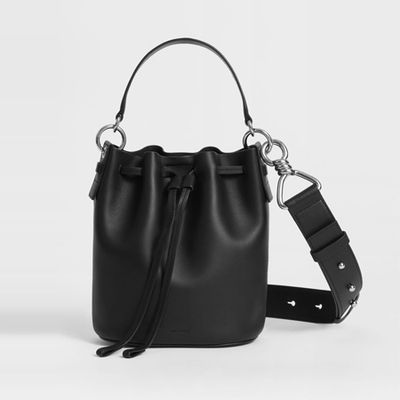 Captain Leather Small Bucket Bag