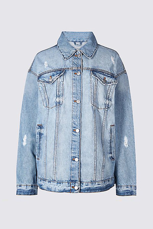  Oversized Denim Jacket