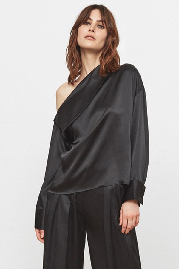 Chloe Silk Off-Shoulder Top from Kitri Studio