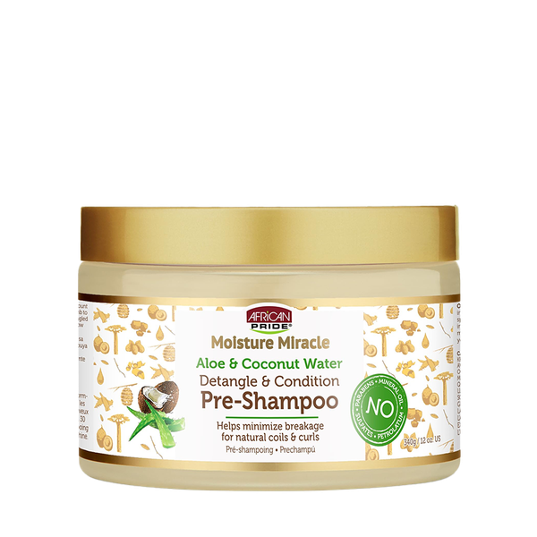 Moisture Miracle Detangle & Condition Pre-Shampoo from African Pride