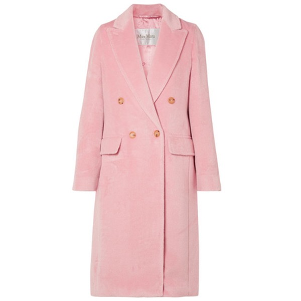 Zarda Double-Breasted Alpaca Coat from Max Mara