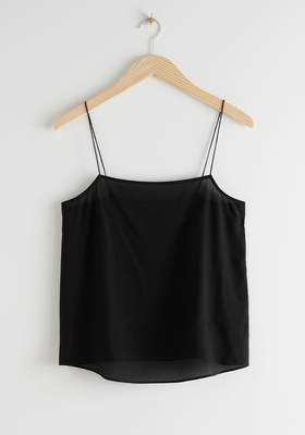 Silk Crepe Strap Top from & Other Stories 