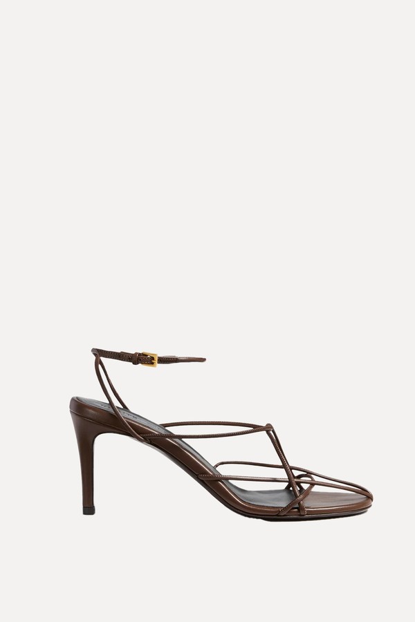 Loop Leather Sandals from KHAITE