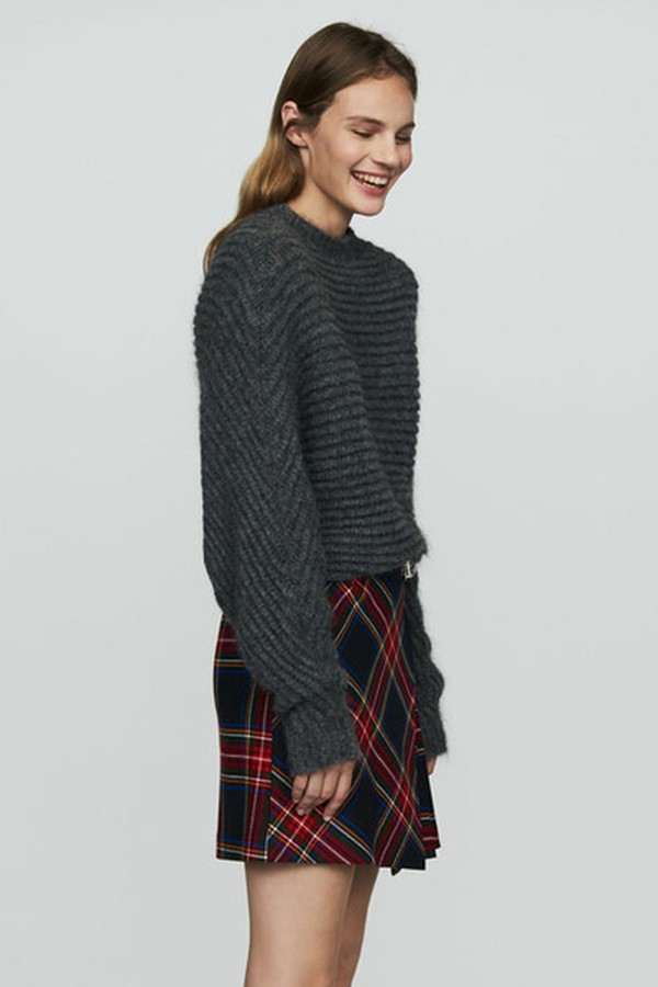 Cropped Oversize Sweater