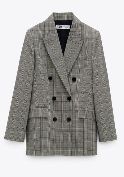 Check Blazer from Zara