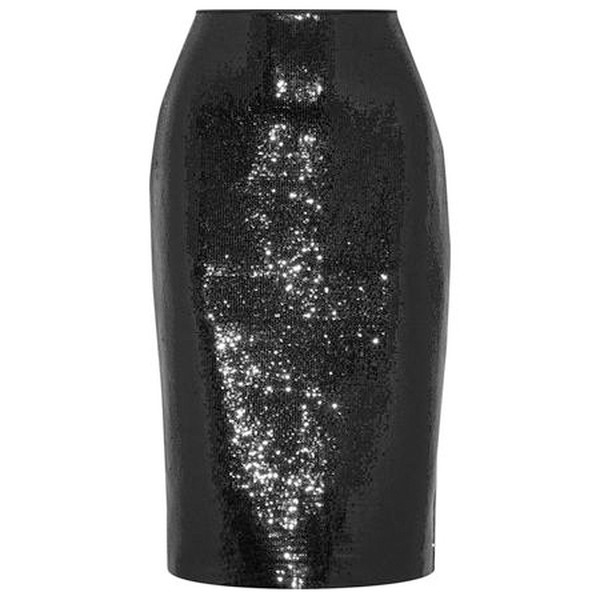 Sequined Crepe Pencil Skirt from Diane Von Furstenburg