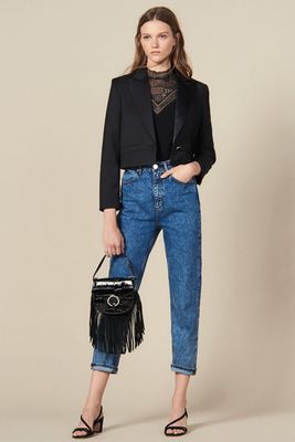 Cropped Blazer from Sandro