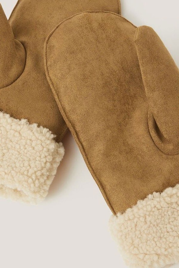  Faux Shearling Mittens from Monsoon x Sarah Corbett-Winder