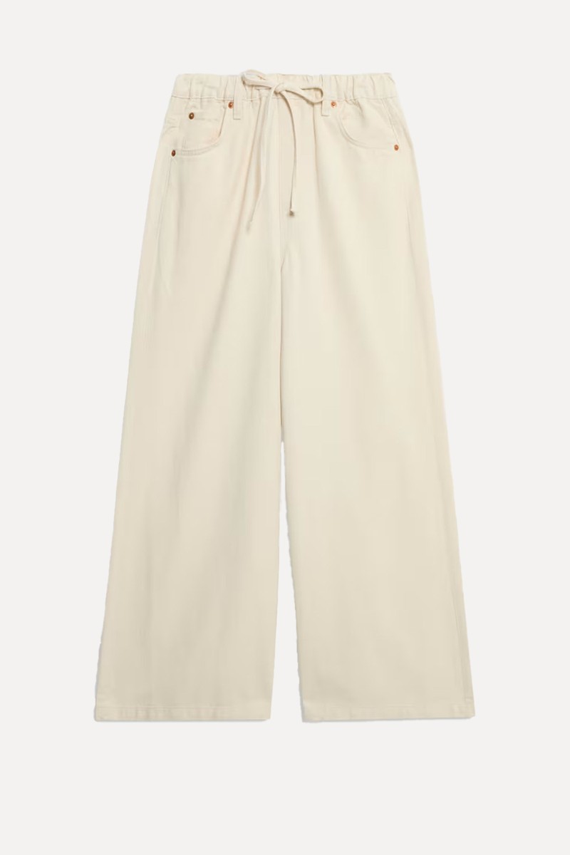 High Waisted Wide Leg Jeans 