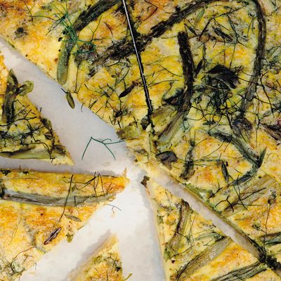 Wild Asparagus Tart