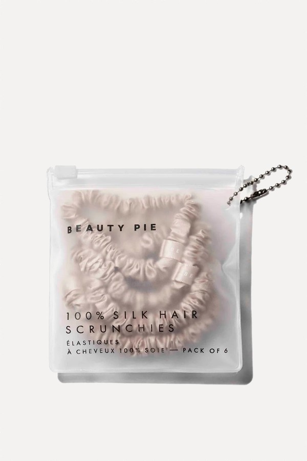 Luxury Mulberry Silk Hair Scrunchies from Beauty Pie
