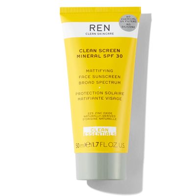 Clean Screen Mineral Sun Cream SPF 30 from REN