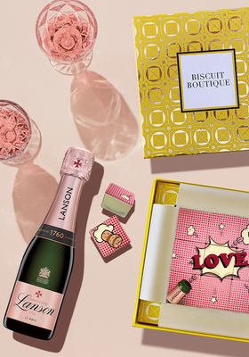 Champagne Lanson Lovebox from Biscuit Boutique