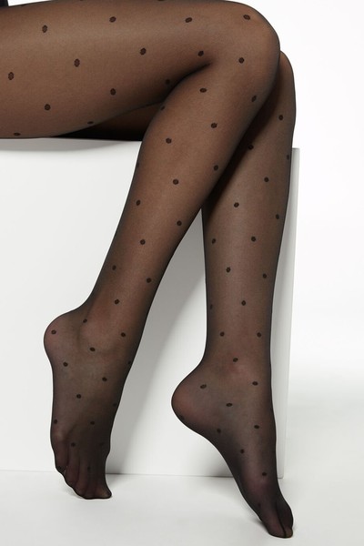 Sheer Polka-Dotted Tights from Calzedonia