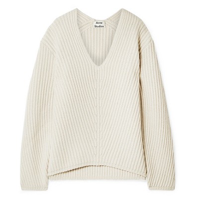 Deborah Ribbed Wool Sweater from Acne Studios