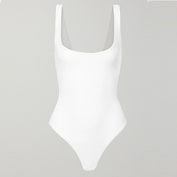 Mott Stretch Jersey Thong Bodysuit from Commando