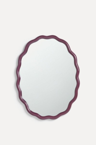  Wiggle Oval Wall Mirror from John Lewis