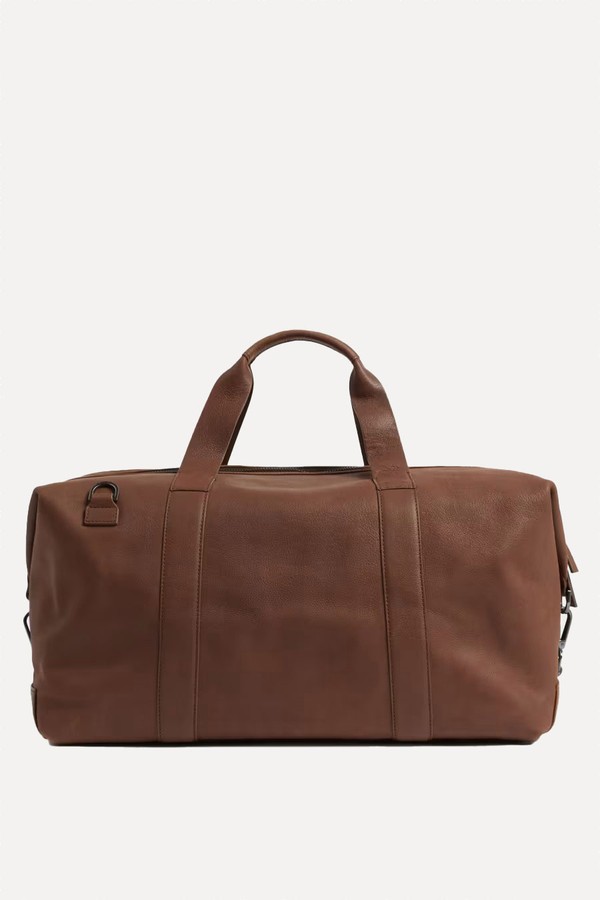 Leather Weekend Bag from Marks & Spencer