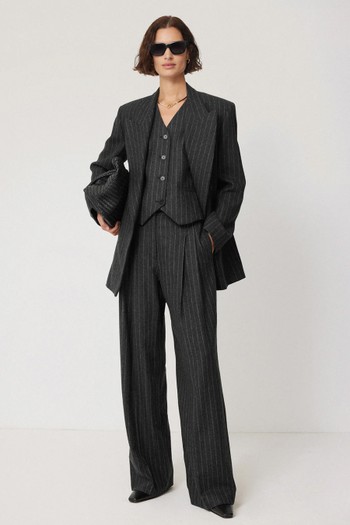 Tatton Italian Wool Pinstripe Blazer from Jigsaw