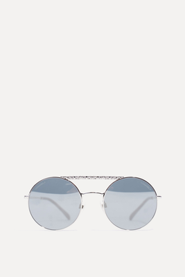 Round Metal Sunglasses from Chanel