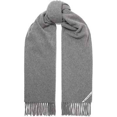 Fringed Scarf Grey from Acne Studio