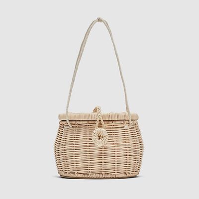 Raffia Basket from Zara