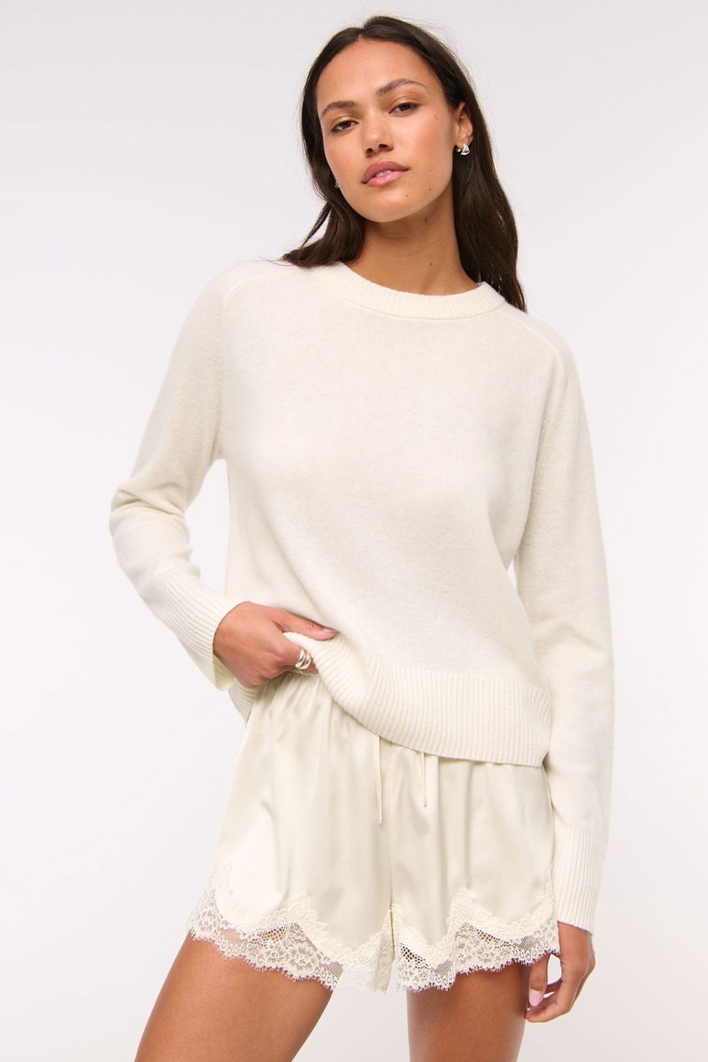 Madeline Cashmere Crew Sweater from Abercrombie & Fitch