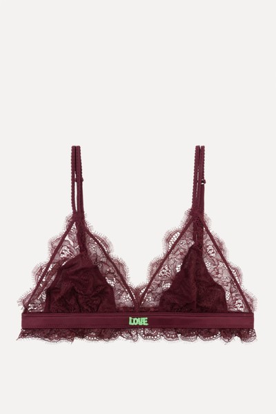 Delicate Triangle Bralette from Love Stories