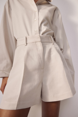 Linen-Blend Shorts from H&M