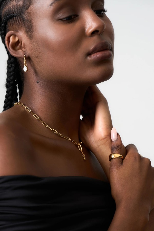 Gold Dome Ring