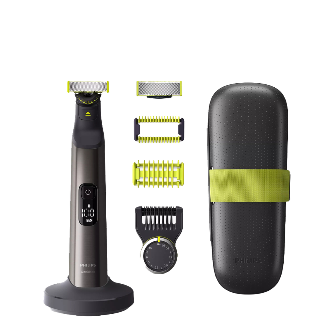 OneBlade Pro 360 for Face & Body With 20-in-1 Adjustable Comb from Philips