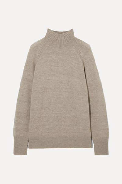 Pure Cashmere Turtleneck Jumper from COS