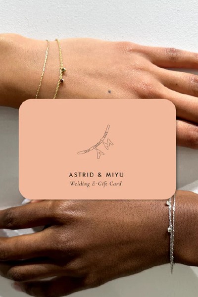 Welding E-Gift Card from Astrid & Miyu