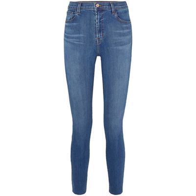 Leenah High-Rise Skinny Jeans from J Brand