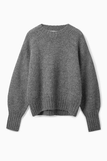 Loose-Fit Cropped Jumper from COS