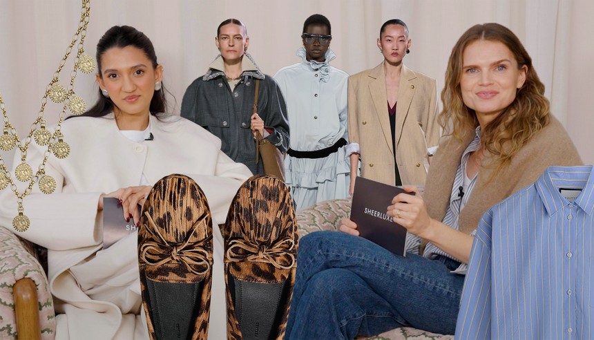 Spring Style Watch With Lu & Sapna: Dusty Pink, Statement Accessories & Elevated Outerwear