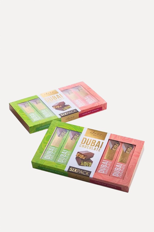  Pack Of 6 Dubai Chocolate Bars from Bateel