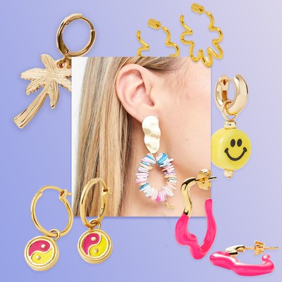 24 Pairs Of Fun Summer Earrings