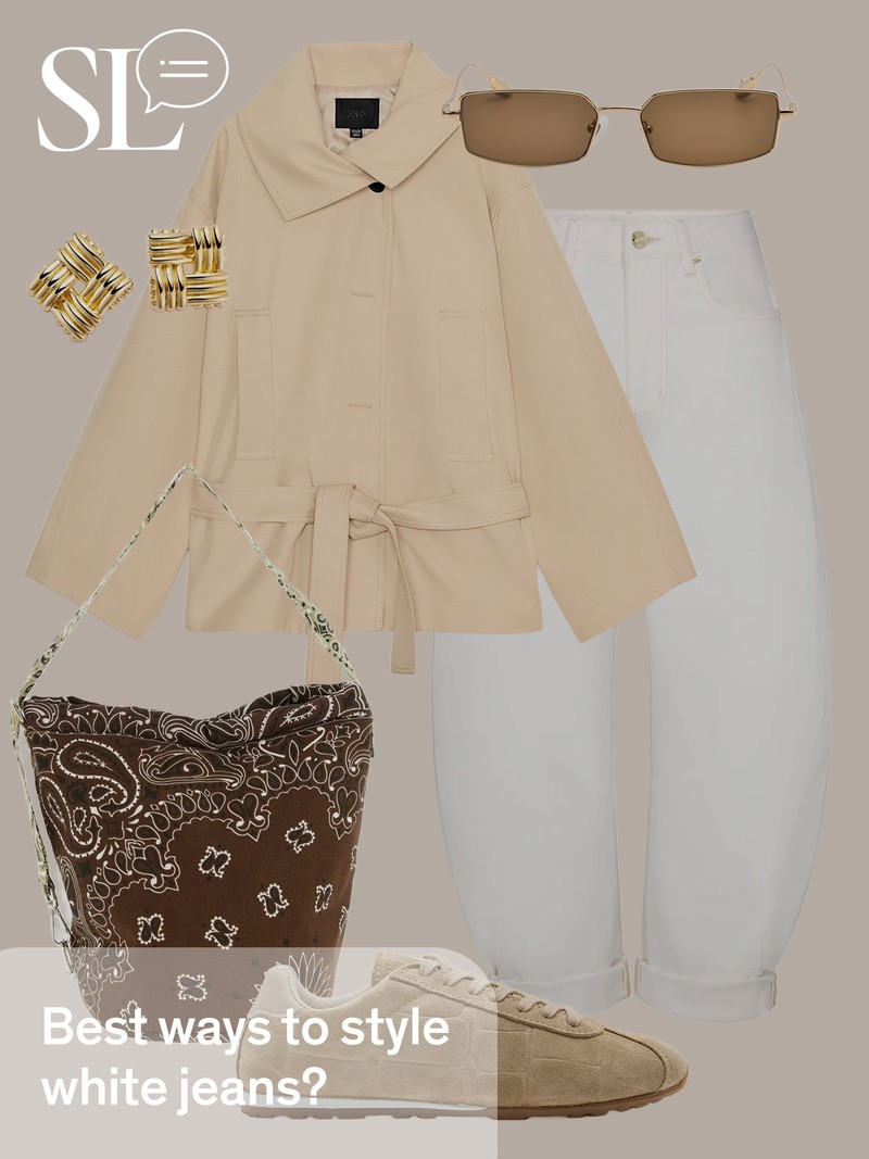 3 Modern Ways To Wear White Jeans