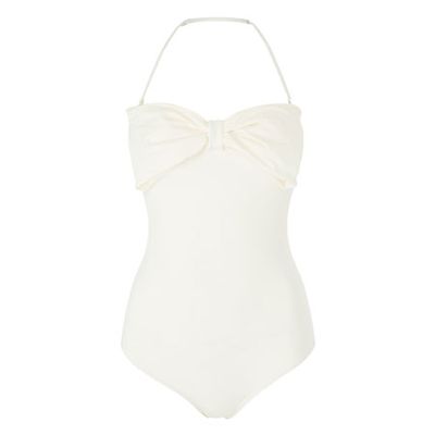 Bandeau Bow Swim Suit from Kate Spade